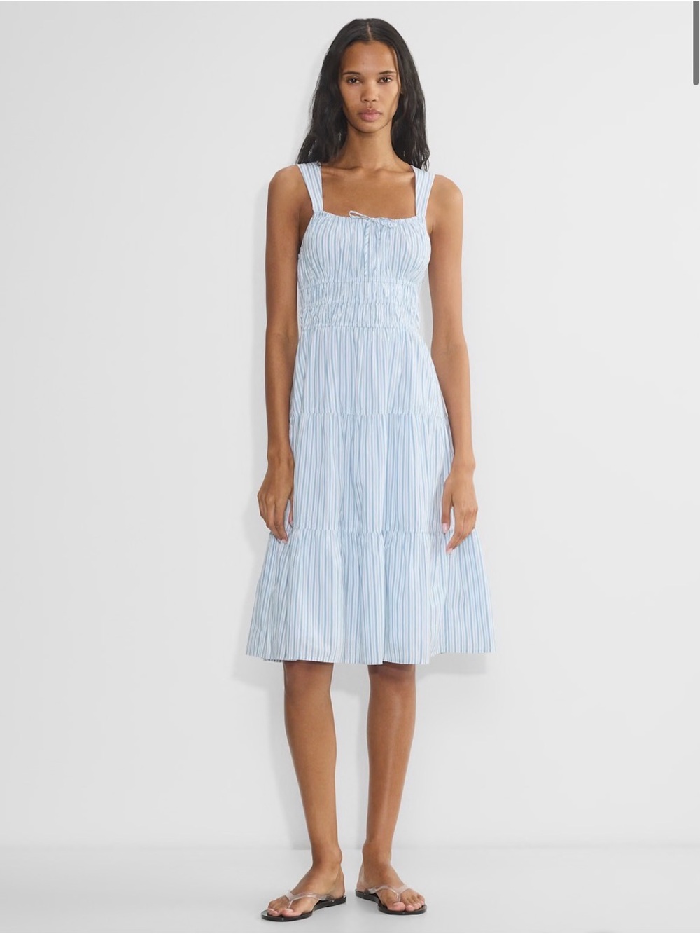 aritzia martine poplin midi dress Sunday Best
